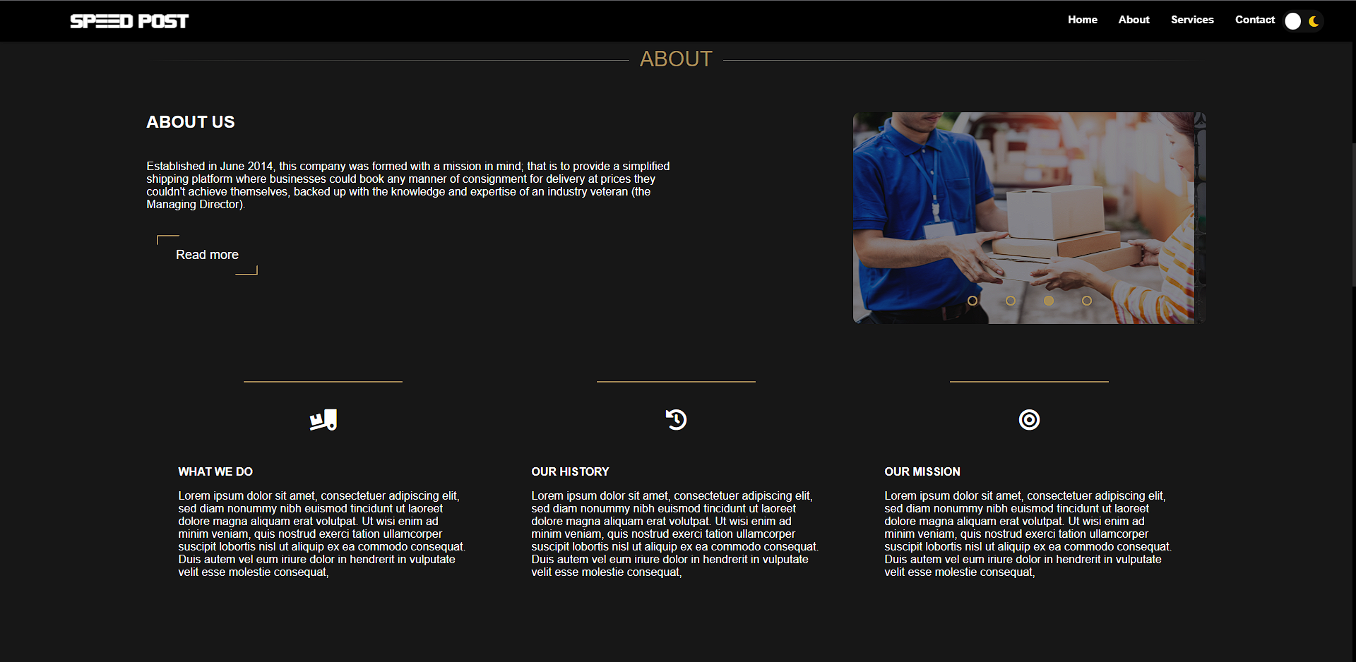 Parcel Management System